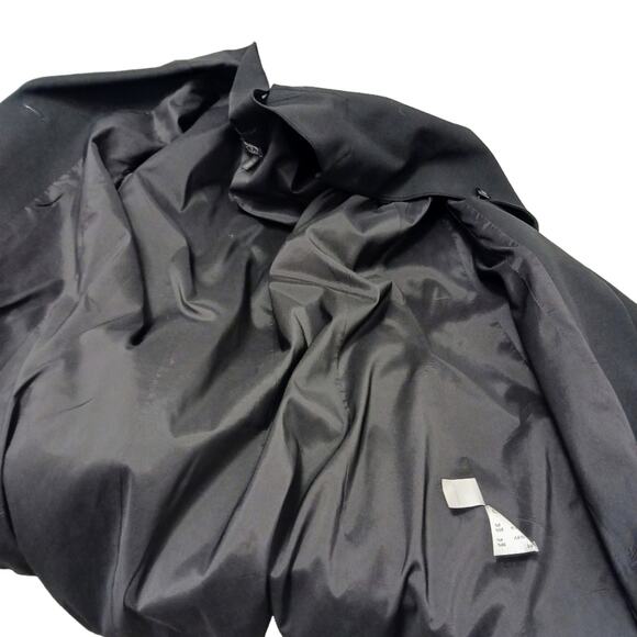 Classiques Entier Black Blazer Size 2 WOOL BLEND Business Casual Career Jacket - Picture 6 of 13